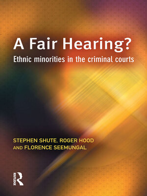cover image of A Fair Hearing?